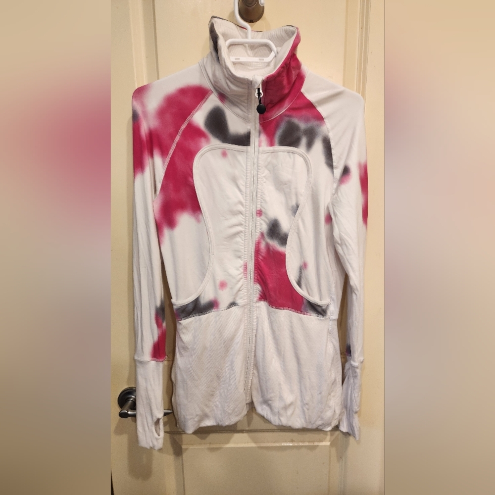 Lululemon Instride Long Tiedye Jacket